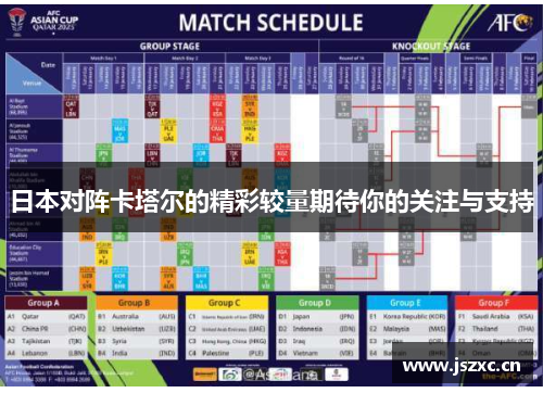 日本对阵卡塔尔的精彩较量期待你的关注与支持